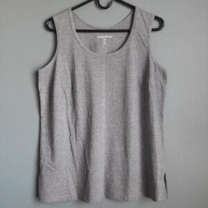 2/$13 Woman Within Tank Top Camis, Womens Plus Size Medium (14/16)